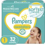 Diapers Size 3, 168 Count - Pampers Swaddlers Disposable Baby Diapers (Packaging & Prints May Vary)